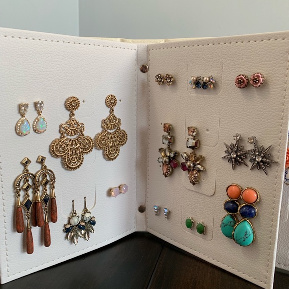 Earring Binder Jewelry Storage Organizer - Picture 2 of 8